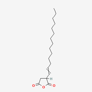 molecular formula C18H30O3 B1361522 3-十四碳-1-烯氧杂环-2,5-二酮 CAS No. 33806-58-5