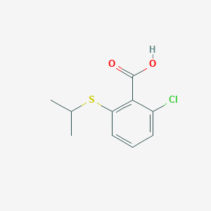 2-Chloro-6-(isopropylthio)benzoic acid