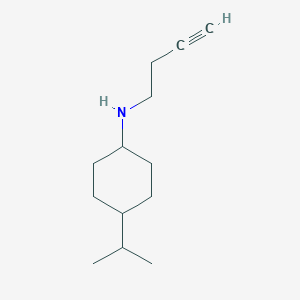 n-(But-3-yn-1-yl)-4-isopropylcyclohexan-1-amine