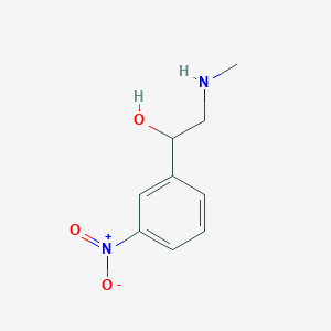 2-(Methylamino)-1-(3-nitrophenyl)ethan-1-ol