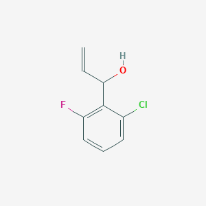 1-(2-Chloro-6-fluorophenyl)prop-2-en-1-ol