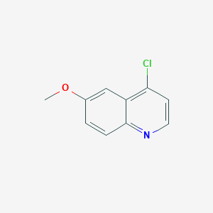 molecular formula C10H8ClNO B1361528 4-Chloro-6-methoxyquinoline CAS No. 4295-04-9