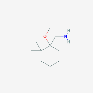 (1-Methoxy-2,2-dimethylcyclohexyl)methanamine