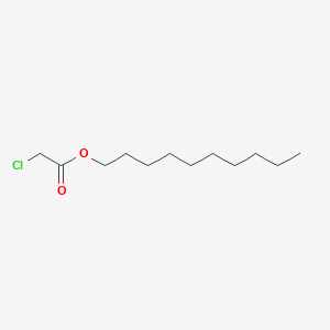 molecular formula C12H23ClO2 B1361533 癸基2-氯乙酸酯 CAS No. 6974-05-6