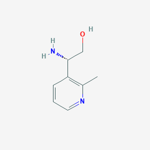 (S)-2-Amino-2-(2-methylpyridin-3-yl)ethan-1-ol