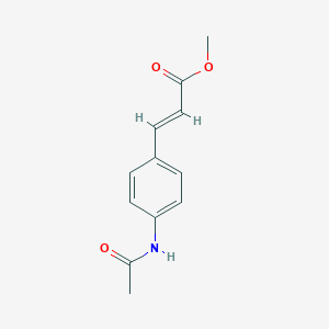 Methyl (e)-3-(4-acetamidophenyl)acrylate