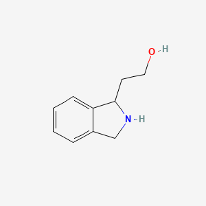 2-(2,3-dihydro-1H-isoindol-1-yl)ethan-1-ol