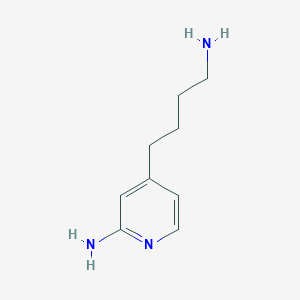 4-(4-Aminobutyl)pyridin-2-amine