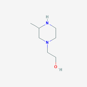 molecular formula C7H16N2O B1361549 2-(3-甲基哌嗪-1-基)乙醇 CAS No. 3366-26-5