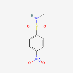 molecular formula C7H8N2O4S B1361552 N-Methyl-4-nitrobenzenesulfonamide CAS No. 6319-45-5