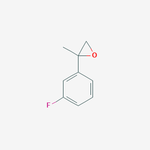 2-(3-Fluorophenyl)-2-methyloxirane