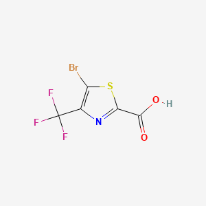 5-Bromo-4-(trifluoromethyl)thiazole-2-carboxylic acid