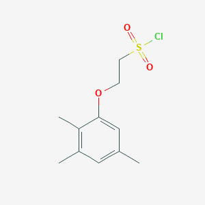 2-(2,3,5-Trimethylphenoxy)ethane-1-sulfonyl chloride