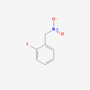 molecular formula C7H6FNO2 B13615621 1-Fluoro-2-(nitromethyl)benzene 