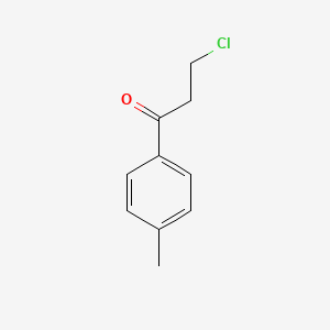 molecular formula C10H11ClO B1361563 4'-甲基-3-氯丙酮 CAS No. 22422-21-5