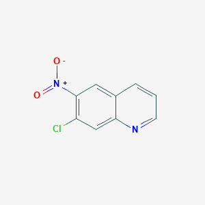 molecular formula C9H5ClN2O2 B1361565 7-Chloro-6-nitroquinoline CAS No. 58416-31-2