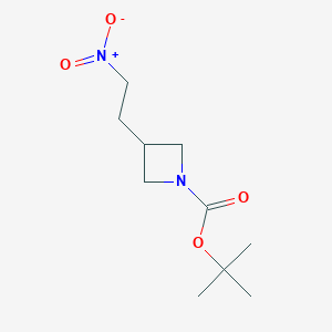 Tert-butyl 3-(2-nitroethyl)azetidine-1-carboxylate