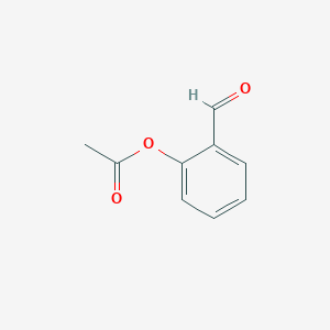 molecular formula C9H8O3 B1361568 2-Formylphenyl acetate CAS No. 5663-67-2