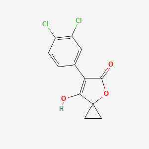 6-(3,4-Dichlorophenyl)-7-hydroxy-4-oxaspiro[2.4]hept-6-en-5-one