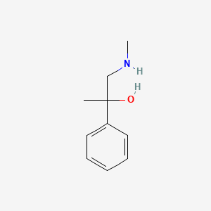 molecular formula C10H15NO B1361573 1-(甲基氨基)-2-苯基丙烷-2-醇 CAS No. 6309-19-9