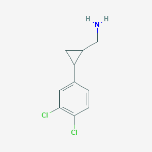 (2-(3,4-Dichlorophenyl)cyclopropyl)methanamine