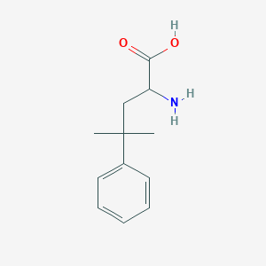 2-Amino-4-methyl-4-phenylpentanoic acid