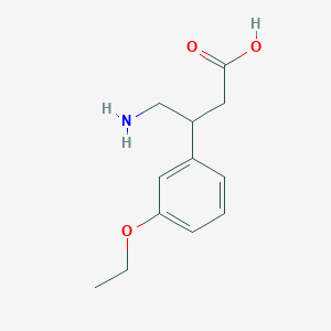 4-Amino-3-(3-ethoxyphenyl)butanoic acid