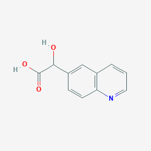 2-Hydroxy-2-(6-quinolyl)acetic Acid