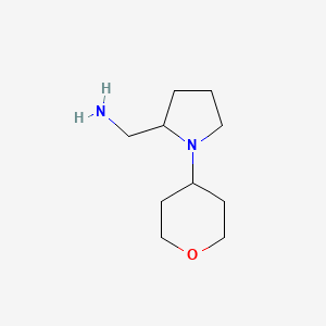 [1-(Oxan-4-yl)pyrrolidin-2-yl]methanamine