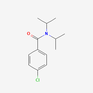 molecular formula C13H18ClNO B1361588 4-氯-N,N-二异丙基苯甲酰胺 CAS No. 79606-45-4