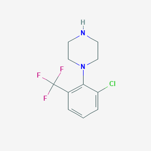 1-[2-Chloro-6-(trifluoromethyl)phenyl]piperazine