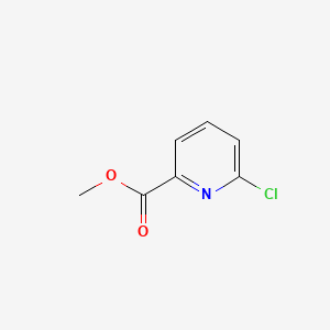 molecular formula C7H6ClNO2 B1361591 6-氯吡啶甲酸甲酯 CAS No. 6636-55-1