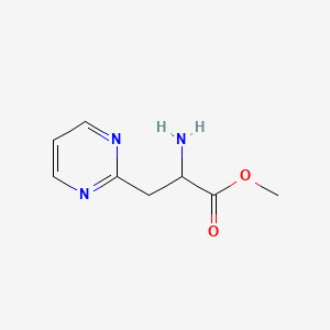 Methyl 2-amino-3-(pyrimidin-2-yl)propanoate