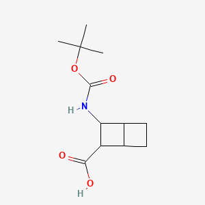 3-{[(Tert-butoxy)carbonyl]amino}bicyclo[2.2.0]hexane-2-carboxylic acid