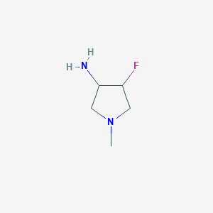 4-Fluoro-1-methylpyrrolidin-3-amine