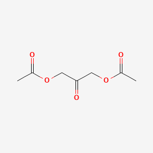molecular formula C7H10O5 B1361596 1,3-二乙酰氧基丙酮 CAS No. 6946-10-7
