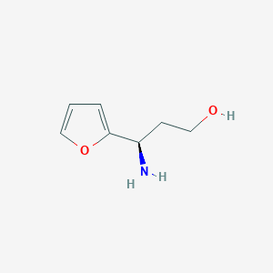 (3R)-3-amino-3-(2-furyl)propan-1-ol