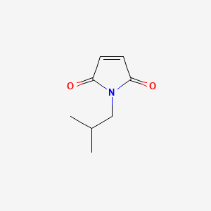 molecular formula C8H11NO2 B1361601 1-异丁基-1H-吡咯-2,5-二酮 CAS No. 4120-68-7