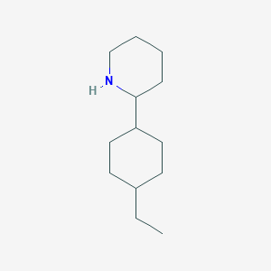 2-(4-Ethylcyclohexyl)piperidine