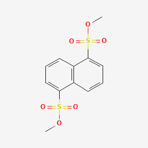 molecular formula C12H12O6S2 B1361604 1,5-萘二磺酸二甲酯 CAS No. 20779-13-9