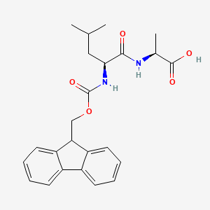 (((9h-Fluoren-9-yl)methoxy)carbonyl)-l-leucyl-l-alanine