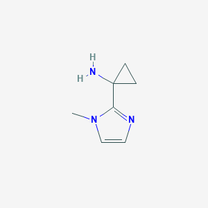 Cyclopropanamine, 1-(1-methyl-1H-imidazol-2-yl)-