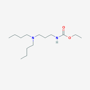 B1361611 Ethyl N-(3-(dibutylamino)propyl)carbamate CAS No. 6628-40-6