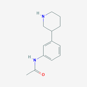 N-(3-(Piperidin-3-yl)phenyl)acetamide