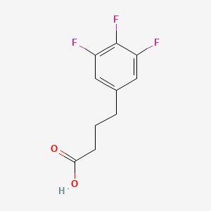 molecular formula C10H9F3O2 B13616150 4-(3,4,5-Trifluorophenyl)butanoic acid 