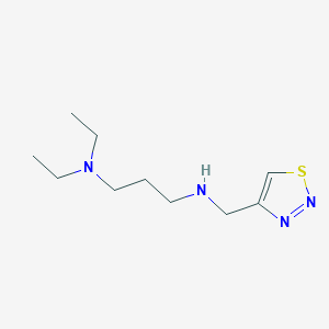 n1-((1,2,3-Thiadiazol-4-yl)methyl)-n3,n3-diethylpropane-1,3-diamine