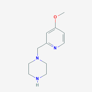 2-(Piperazin-1-ylmethyl)pyridin-4-ol