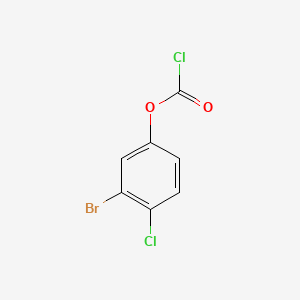 3-Bromo-4-chlorophenyl chloroformate