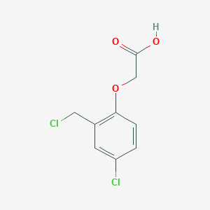B1361618 [4-Chloro-2-(chloromethyl)phenoxy]acetic acid CAS No. 4286-99-1
