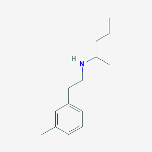 n-(3-Methylphenethyl)pentan-2-amine